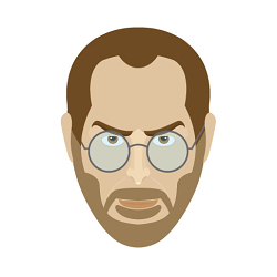 Steve Jobs Portrait Illustration