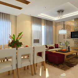 3d visualization (interior and exterior)