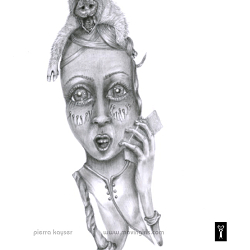 Drawings with pencil