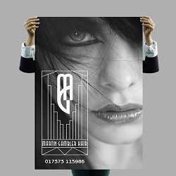 Brand design for Martin Gambler Hair