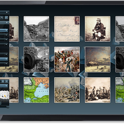 Touch-screen interface design for the 'Growing Knowledge' installation