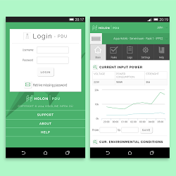 Holon PDU identity & responsive UI