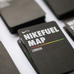 NIKE+ FUELBAND MAP LONDON