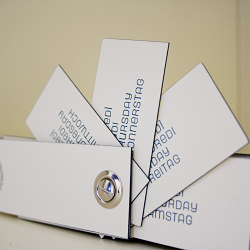 Letterpress perpetual calendar