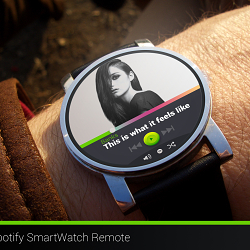 Spotify Smartwatch UI/ UX
