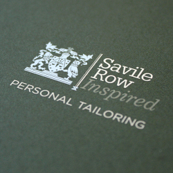 Savile Row Tailoring stationery