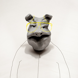 Putty rubber portraits