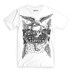 Levi's - various graphic placement prints