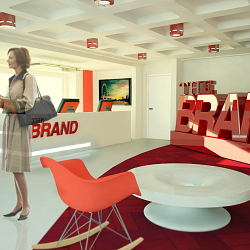 Arch vis - Reception space