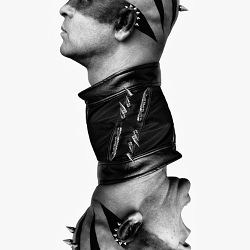Man with spikes