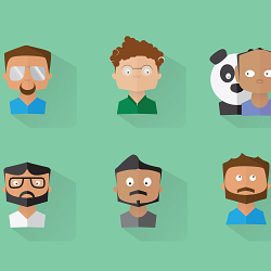 6 Friends and a Panda