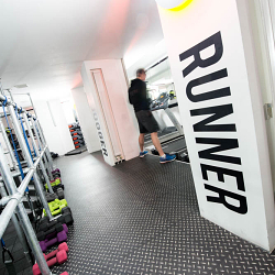 Project fit: Gym branding graphics