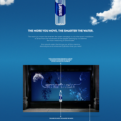 The more you move, the smarter the water.
