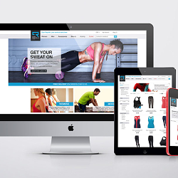 E-Commerce Website for Gym Republic