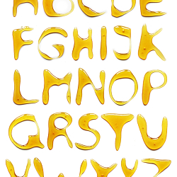 Syrup font