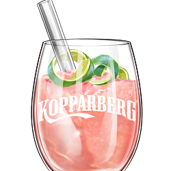 Glass & Garnish For Kopparberg