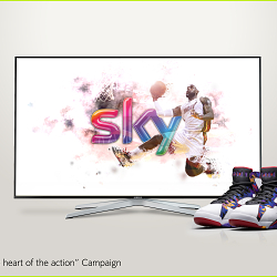 Sky "At the heart of the action" Campaign 2