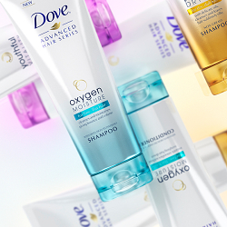 Dove premium hair care /// 3D Beauty Visual and Adver