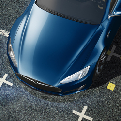Tesla Model S CGI Visuals