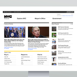 NYC.gov Re-design