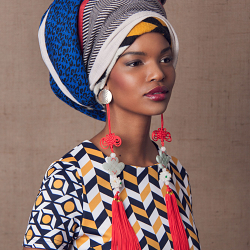 Head Dress for Gaschette Magazine