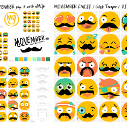 Movember e-MO-ji