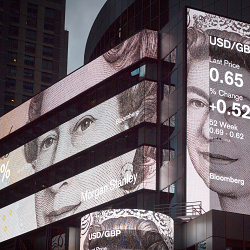 Morgan Stanley Digital Signage Times Square