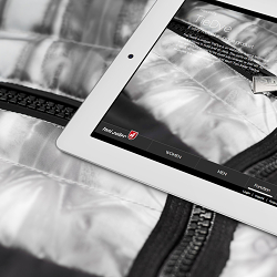 New website for luxury sportswear brand