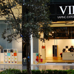 VIP Blending Boutique Pop Up Shop interior and graphics. (First Blending Boutique in the UK)