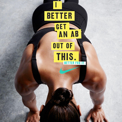 Inner Thoughts campaign for Nike Woman