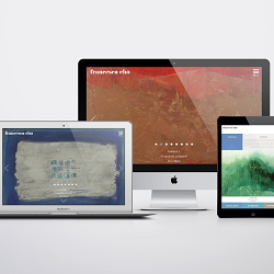 Responsive portfolio for Korean artist