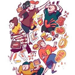 Wreckless Eating Illustration