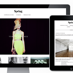 Spring Studios – Responsive site design