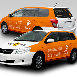 Orange-EasyTaxi Co-branding