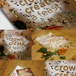 Crown Christmas Invitation