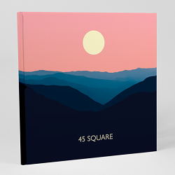 45 Square Book Design