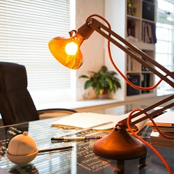 Bespoke Upcycled lamps for Heals London.