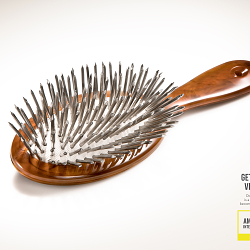 Comb - Don't get use to violence.