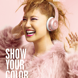 Beats by Dr Dre Japan 'Show your Color" by Satoshi Minakawa