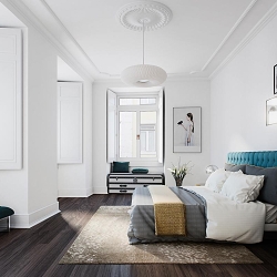 Architectural rendering of apartments in Lisbon