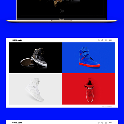 Web Design, Art Direction for Supra Footwear