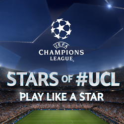 UEFA Champions League Play Like a Star