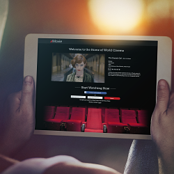 Webpages, Emails, Printed and Display Ads design for Movie Website
