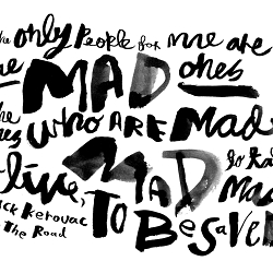 Lettering work