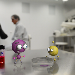 Stabil & Labil in Clean Lab - 3D Animation