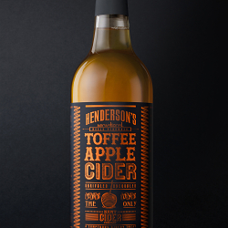 Dieline awards Henderson's Cider redesign