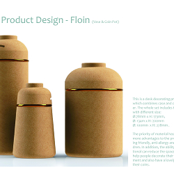 Floin Vase And Coin Pot