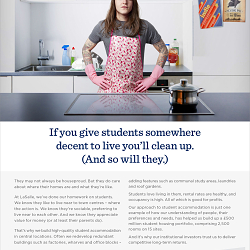 LaSalle - digital, microsite & print