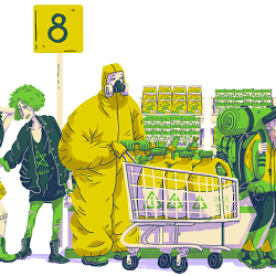 The Supermarket Illustration