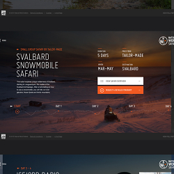 Natural World Safaris website